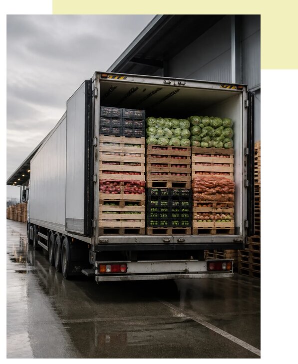 Перевозка плодоовощной продукции в Салехард по цене от 5352 р. | Агросервис-Слх
